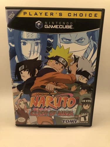 Naruto: Clash of Ninja (Nintendo GameCube, 2006) CIB W/ Manual Tested Working