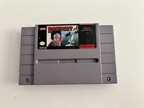 Rampart (Super Nintendo Entertainment System Snes)