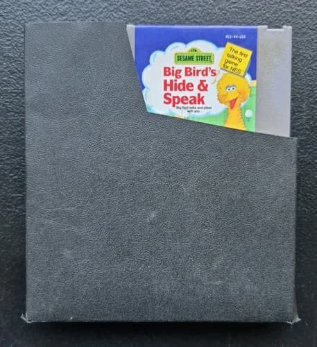 NES SESAME STREET BIG BIRD'S HIDE AND SPEAK NES NINTENDO Tested