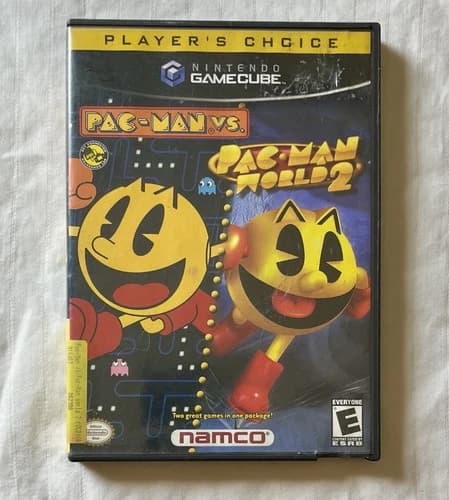 Pac-Man World 2 and Pac Man Vs Nintendo GameCube Player’s Choice Namco CIB