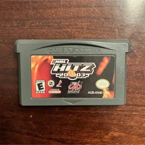 Midway Sports NHL Hitz 2003 Nintendo Game Boy Advance NTSC-U/C Cartridge