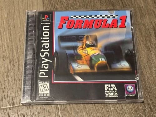 Formula 1 Playstation 1 PS1 Complete CIB Authentic
