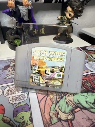 Star Wars Episode 1 Racer (Nintendo 64, 1999) N64 - Authentic & Tested