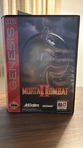 Mortal Kombat II – Sega Genesis – Complete CIB – Authentic