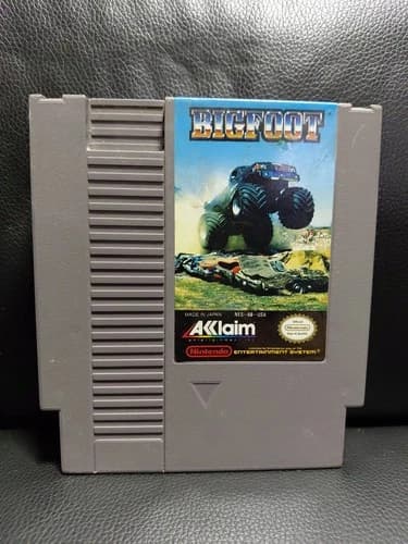 Bigfoot Nintendo NES Video Game