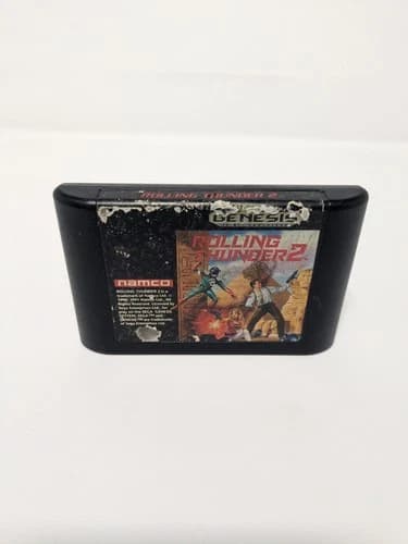 Rolling Thunder 2 (Sega Genesis, 1991) Authentic Tested Fast Free Shipping!