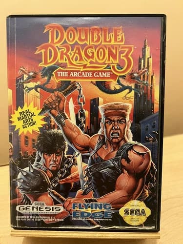 Sega Genesis 16 Bit | Double Dragon 3 : The Arcade Game US NTSC-U Mega Drive MD
