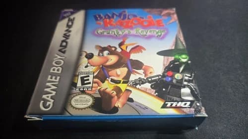 Banjo-Kazooie: Grunty's Revenge Nintendo Game Boy Advance EXMT+ COMPLETE n box!
