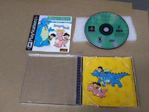 Dragon Tales Dragon Seek Sony PlayStation 1 Complete in Box