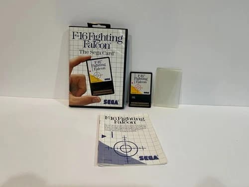 F-16 Fighting Falcon (Sega Master System, 1986) - Complete - Tested