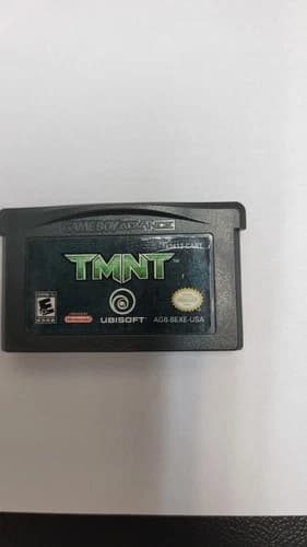 TMNT Nintendo Game Boy Advance Ubisoft NTSC-U/C E10+ Everyone 10 Plus Rated