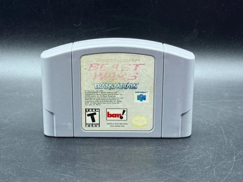 Transformers Beast Wars Transmetals Nintendo 64 N64 Game Cart Only Authentic