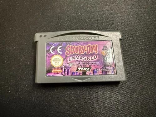 Scooby Doo Unmasked - Nintendo Game Boy Advance (GBA) TESTED/WORKING