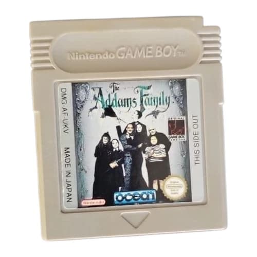 The Addams Family - Rare Nintendo Gameboy Game UK RELEASE, TESTED WORKING