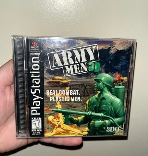 Army Men 3D (Sony PlayStation 1, 1999) PS1 Complete