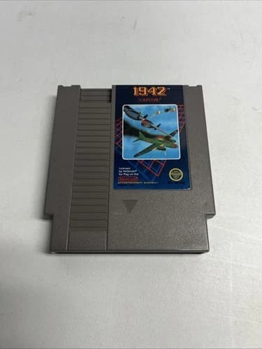 1942 Nintendo Entertainment System NES Game Only Tested