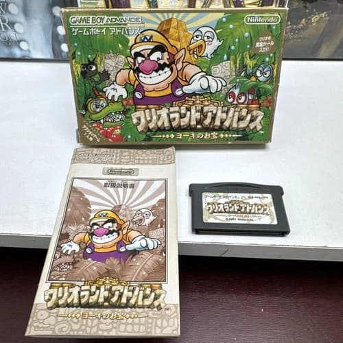 Wario Land 4 (GameBoy Advance) **CIB ~US Seller!! Nintendo GBA 2001 JP