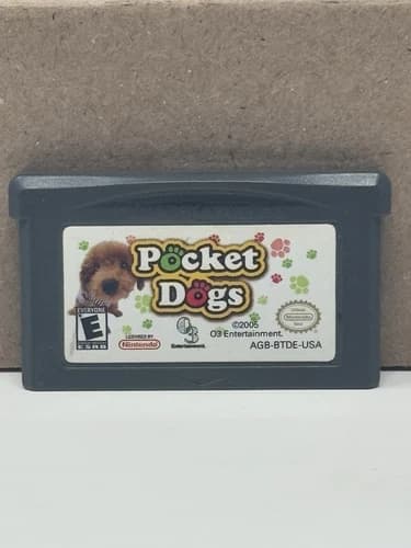 Pocket Dogs for Nintendo Game Boy Advance *GBA* Authentic - Ships Same Day