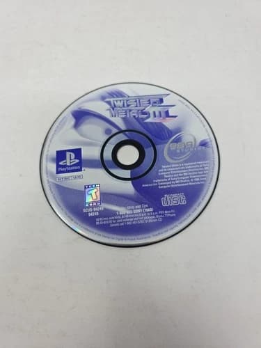 Twisted Metal III 3 PlayStation 1 PS1 Disc Only Loose Disc Tested