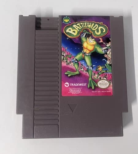 Battletoads Nintendo NES Cartridge
