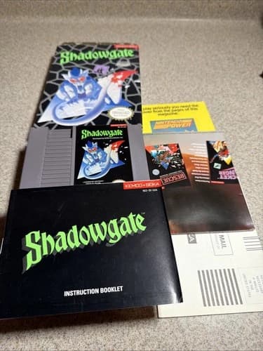 Shadowgate Nintendo NES Complete Cib