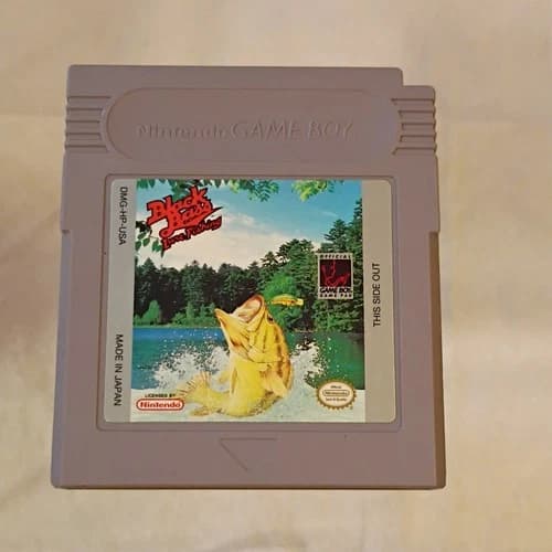 Nintendo Black Bass: Lure Fishing Sports Game Boy Fishing NTSC-U/C
