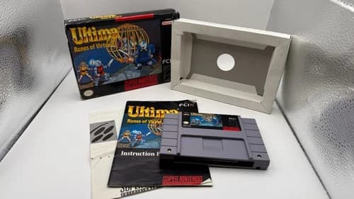 Ultima: Runes of Virtue II (Super Nintendo Entertainment System, 1994) SNES CIB