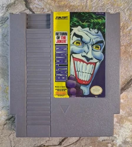 Batman: Return of the Joker - Nintendo NES *AUTHENTIC, TESTED*