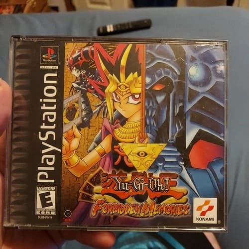 Yu-Gi-Oh! Forbidden Memories (Sony PlayStation 1, 2002) - PS1 Black Label CIB
