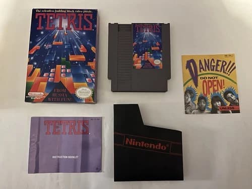 Tetris Nintendo NES Complete CIB