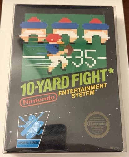 10-Yard Fight (Nintendo NES) Complete CIB - Authentic