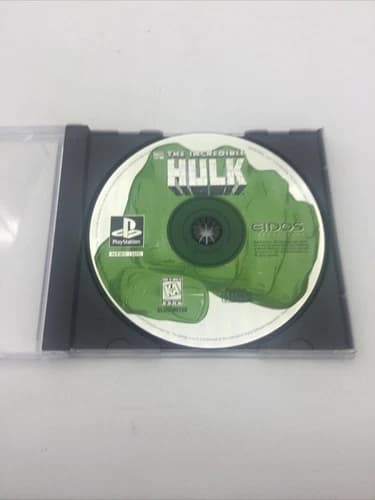 PlayStation The Incredible Hulk: the Pantheon Saga *disc only* tested PS1