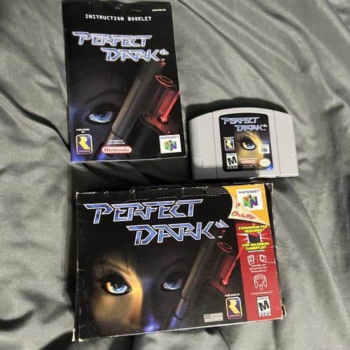 Perfect Dark. N64 Nintendo 64. Tested. Authentic