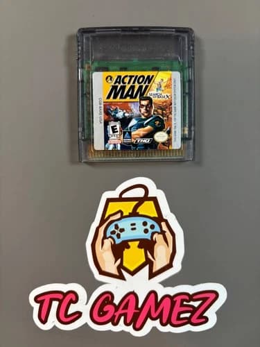 Action Man Search for Base X Nintendo Gameboy Color Authentic