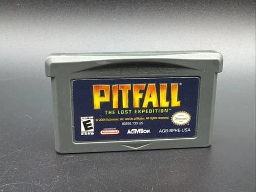 Pitfall: The Lost Expedition (Nintendo Game Boy Advance, 2004) GBA *TESTED!*