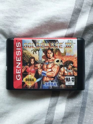 Golden Axe III 3 Sega Genesis Megadrive