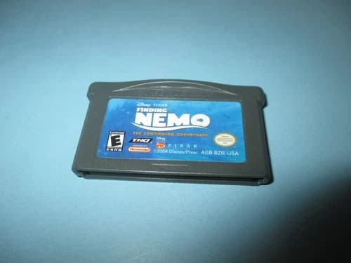 Finding Nemo the Continuing Adventures Nintendo Game Boy Advance SP Gameboy Game