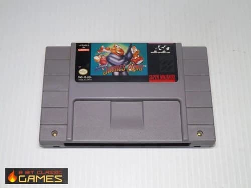AUTHENTIC! Super James Pond - GAME ONLY - SUPER NINTENDO SNES - 131a
