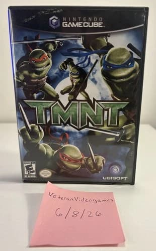 TMNT Teenage Mutant Ninja Turtles (Nintendo GameCube) CIB