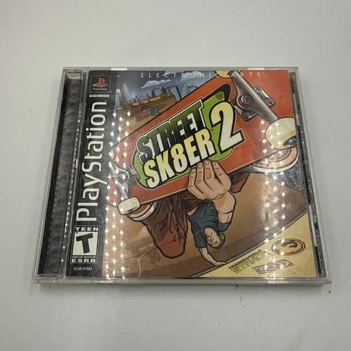 Street Sk8er 2 (Sony Playstation, PS1) Complete w/Manual TESTED Skateboarding
