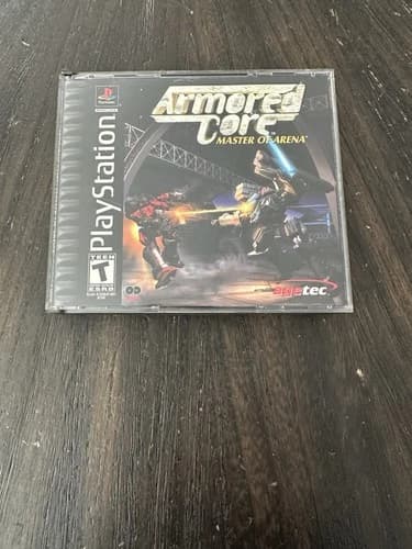 PlayStation 1 PS1 Game Armored Core Master Of Arena CIB Complete In Box