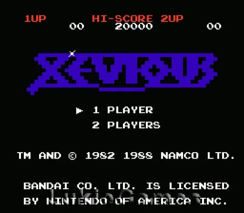 Xevious - NES Nintendo Game