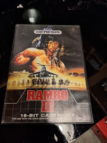 Sega Genesis Rambo 3 Cib