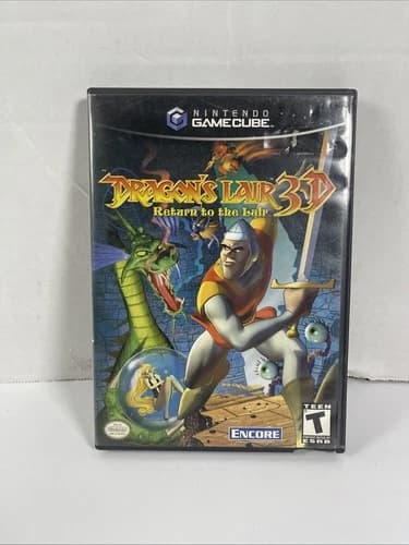 Dragon's Lair 3D: Return to the Lair (Nintendo GameCube, 2003) CIB- Tested