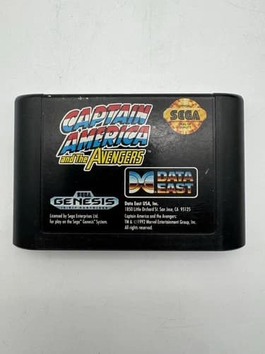Captain America and the Avengers - Sega Genesis - Game Cartridge Only