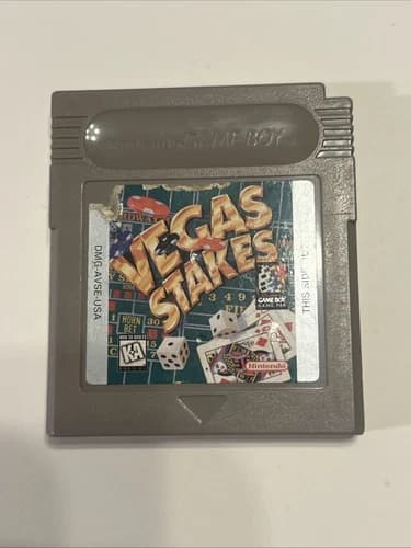 Vegas Stakes Nintendo Game Boy Tested & Working