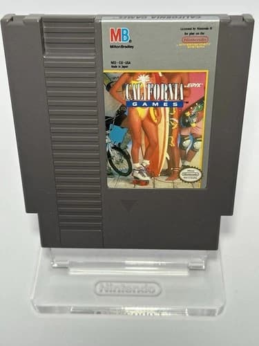 California Games (Nintendo Entertainment System, 1989) NES Authentic Cartridge
