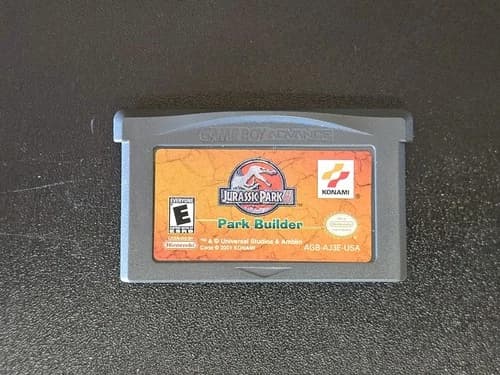 Jurassic Park III: Park Builder - Nintendo Game Boy Advance - Combined Shipping!