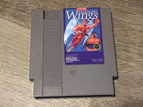 Legendary Wings Nintendo Nes Cleaned & Tested Authentic