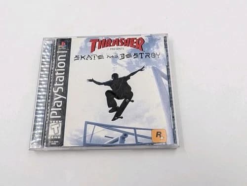 Thrasher Skate and Destroy (Sony PlayStation PS1, 1999) (260087)